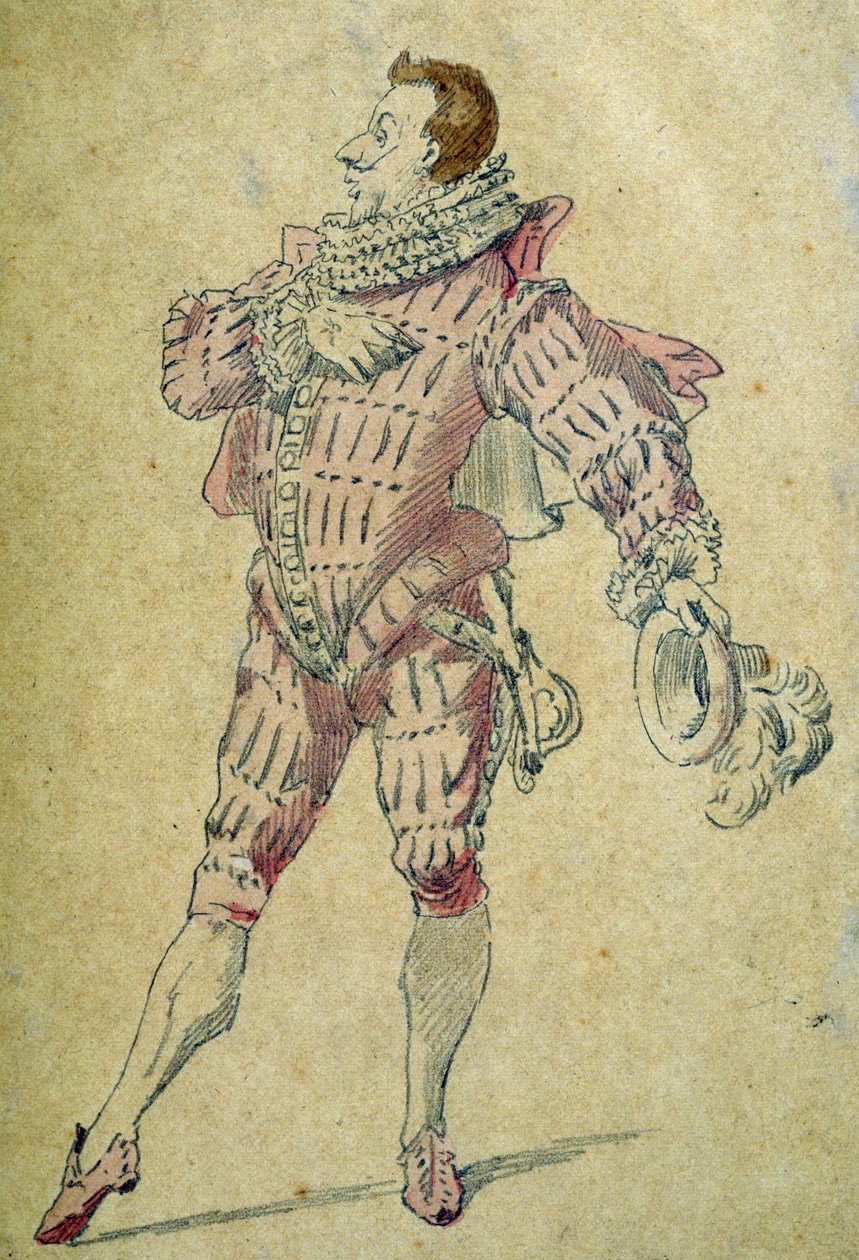 Leandro, personnage de la Commedia dell