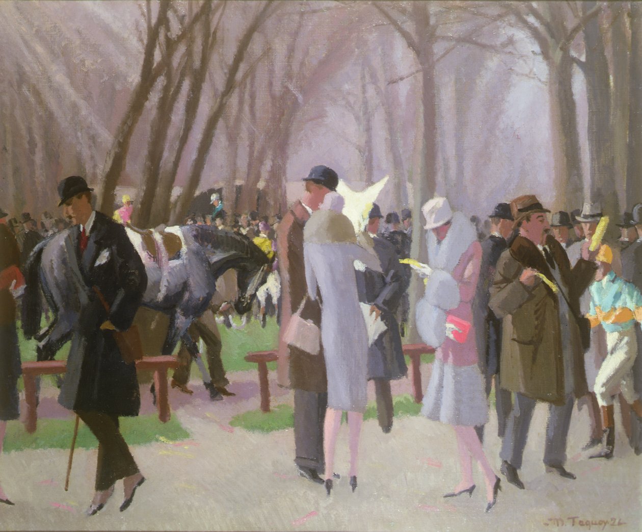 Une journée aux courses - Maurice Taquoy