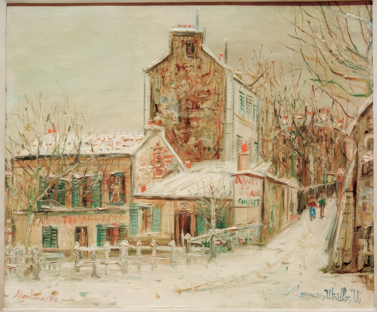 Cabaret Lapin Agile II - Maurice Utrillo