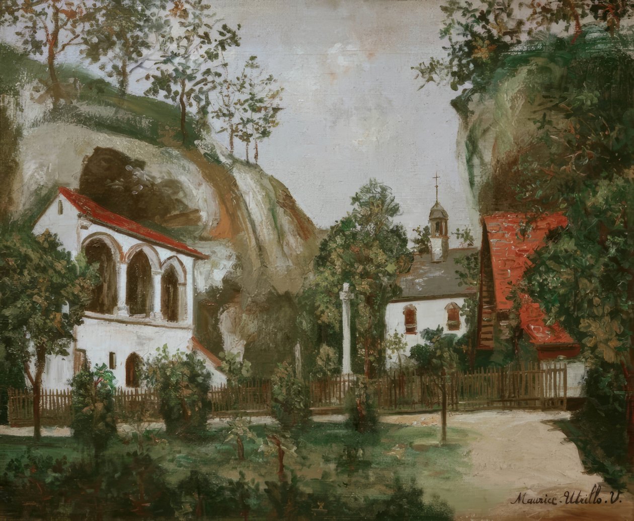 Ermitage à Soleure - Maurice Utrillo