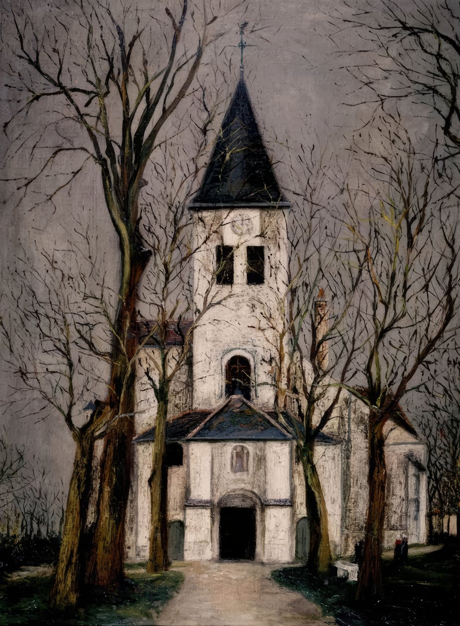 ÉGLISE DE CHATILLON SUR SEINE - Maurice Utrillo