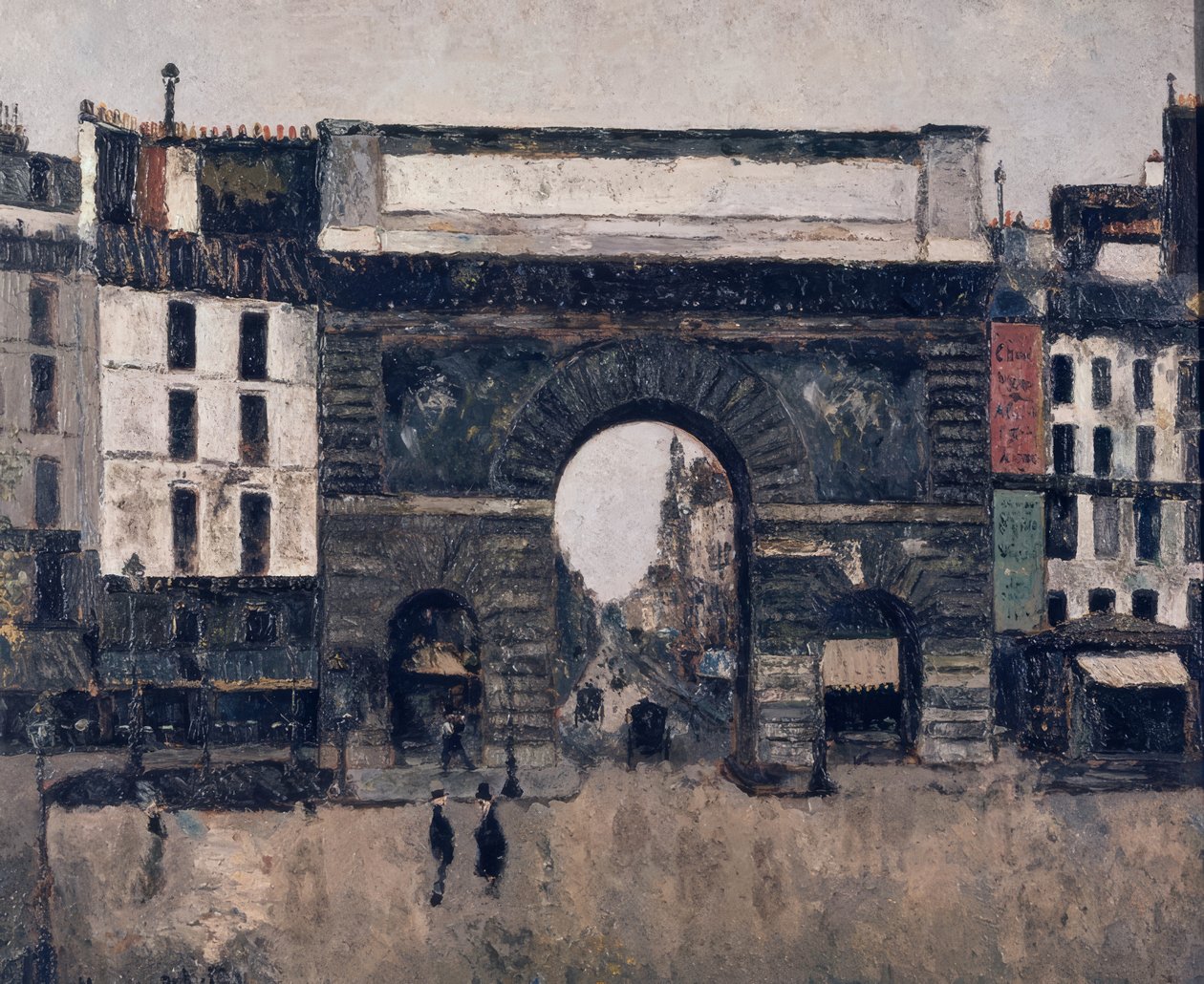 LA PORTE DE S MARTIN - Maurice Utrillo