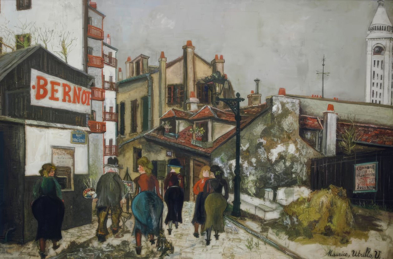 La Maison Bernot - Maurice Utrillo