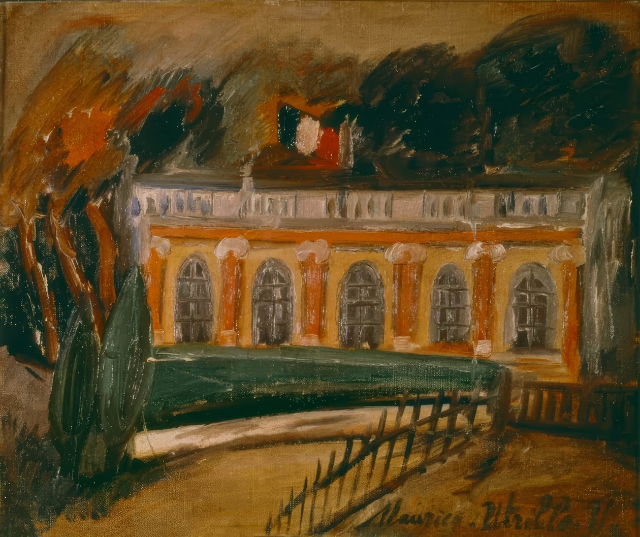Le Grand Trianon - Maurice Utrillo