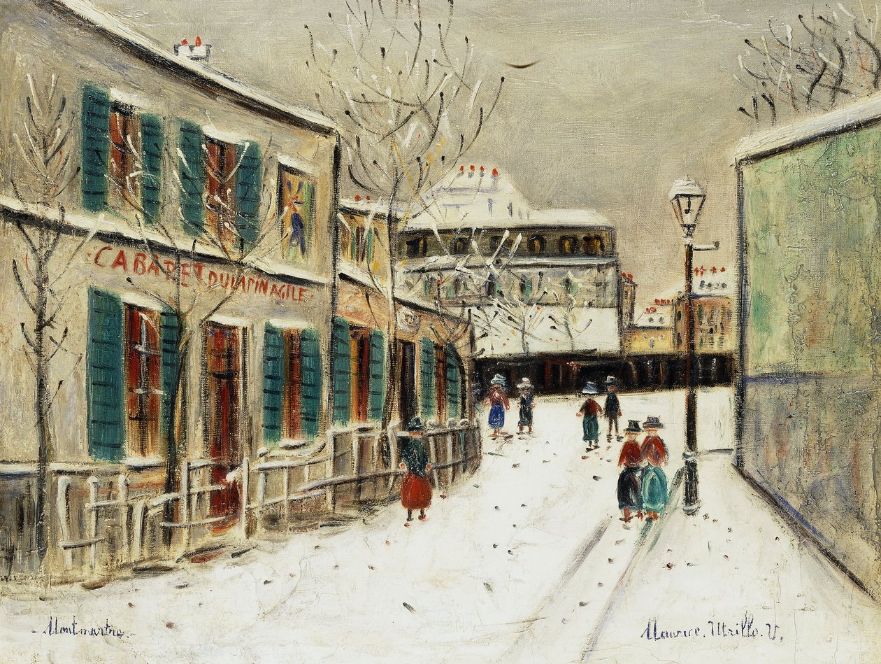 Le Lapin Agile - Maurice Utrillo
