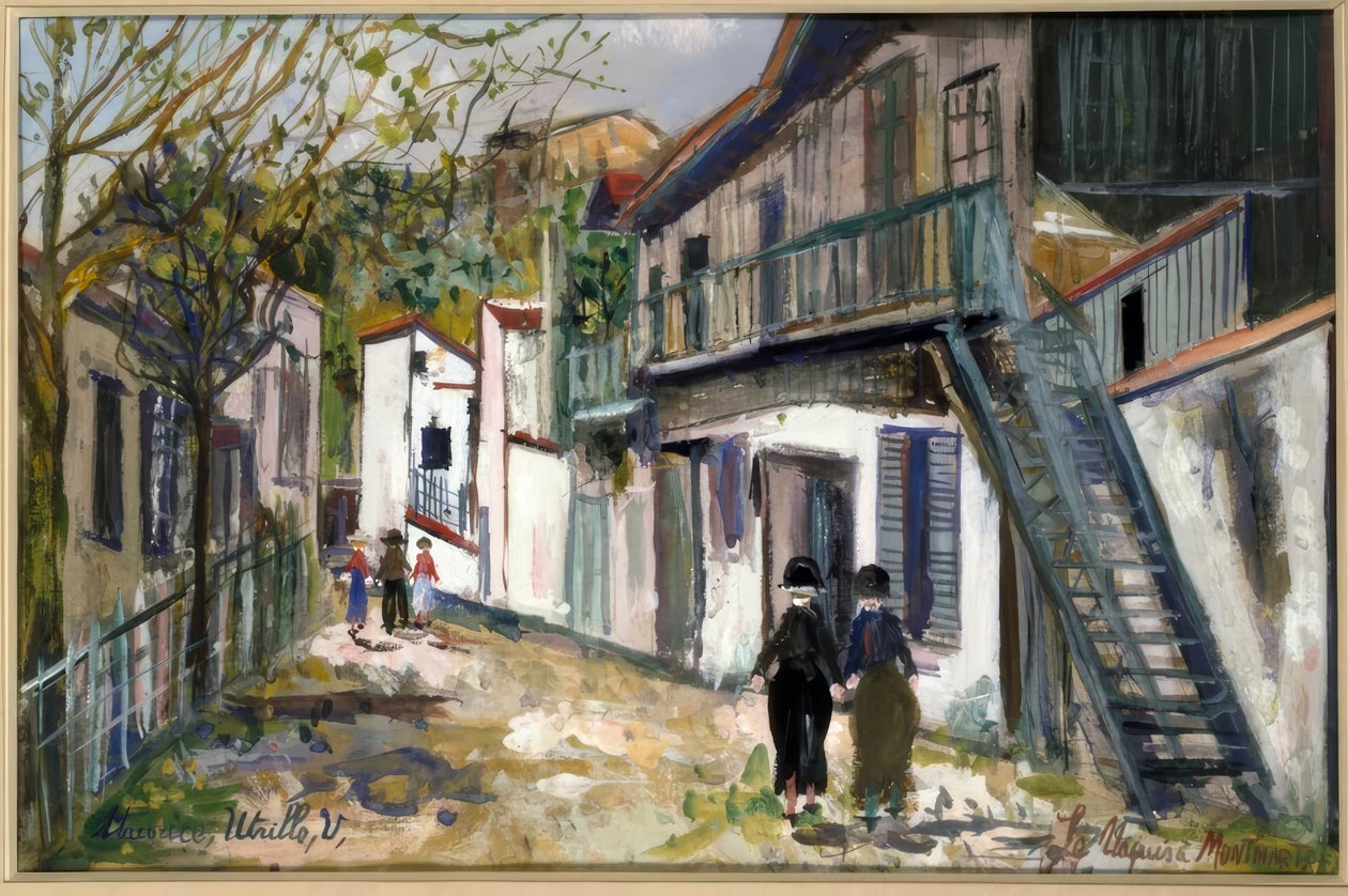 Le Maquis à Montmartre - Maurice Utrillo