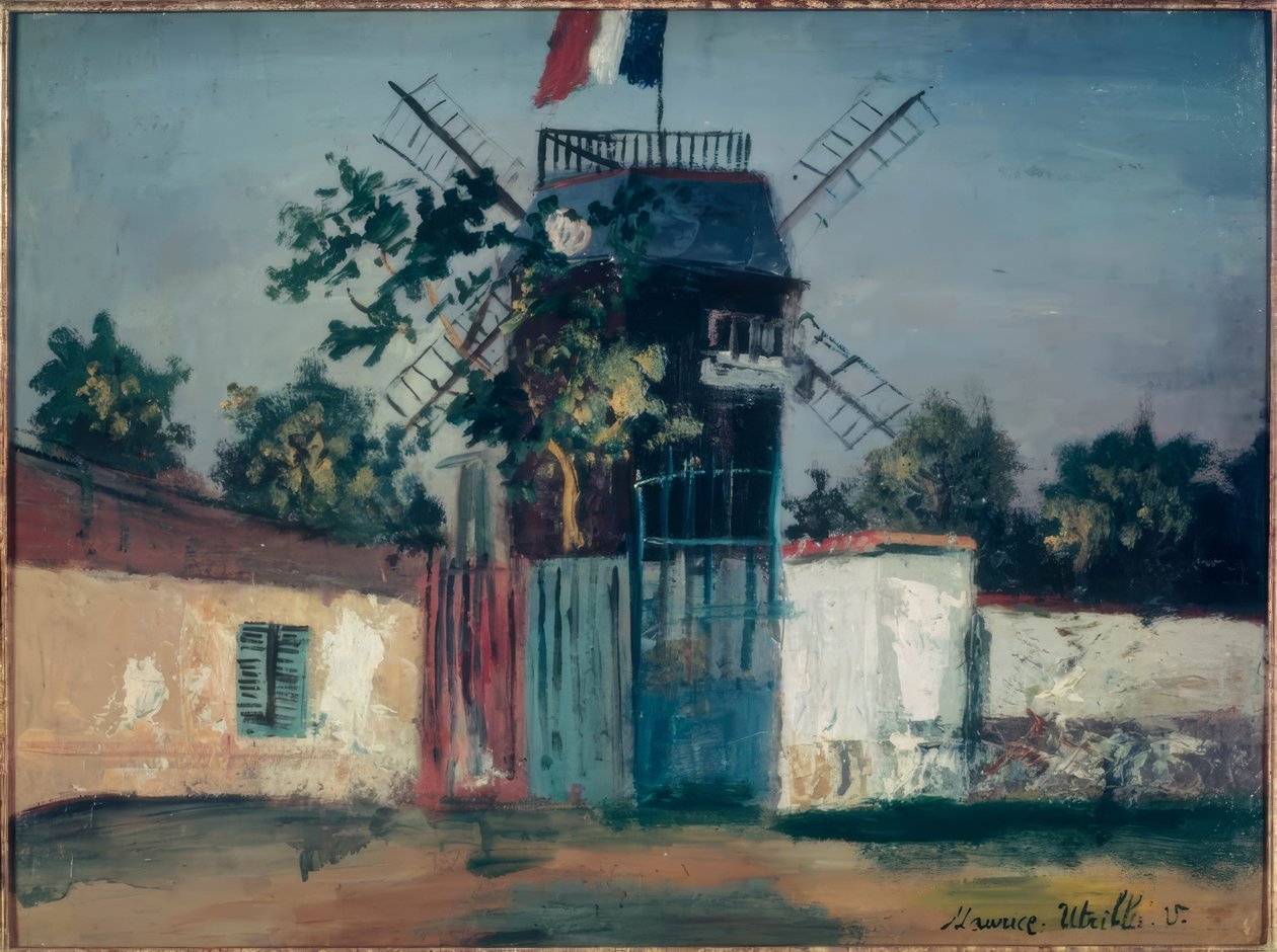 Le Moulin de la Galette - Maurice Utrillo