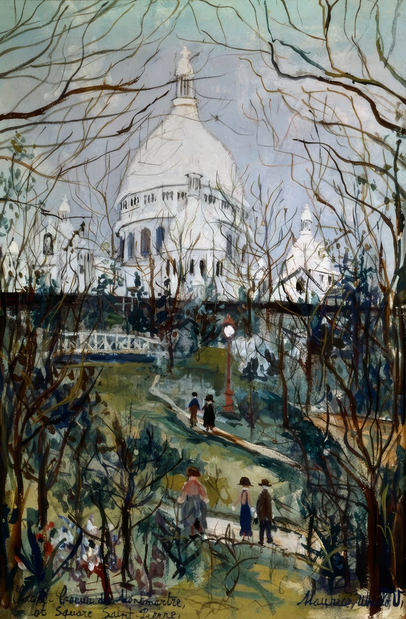 Le Sacré-Coeur - Maurice Utrillo