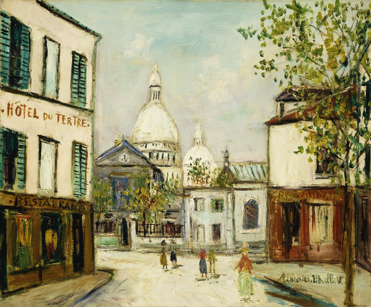Le Sacre-Coeur a Montmartre - Maurice Utrillo