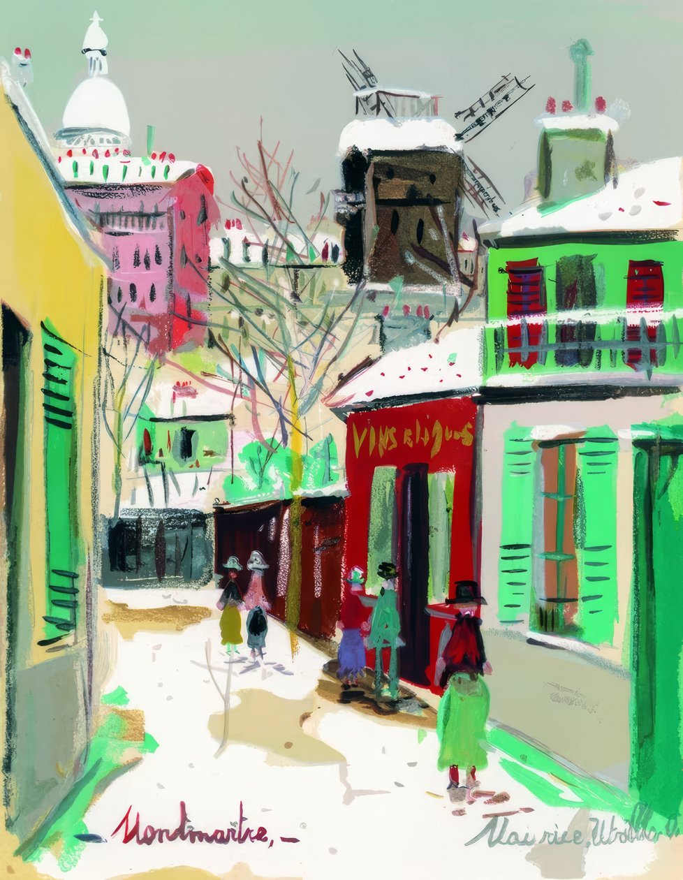 Montmartre - Maurice Utrillo