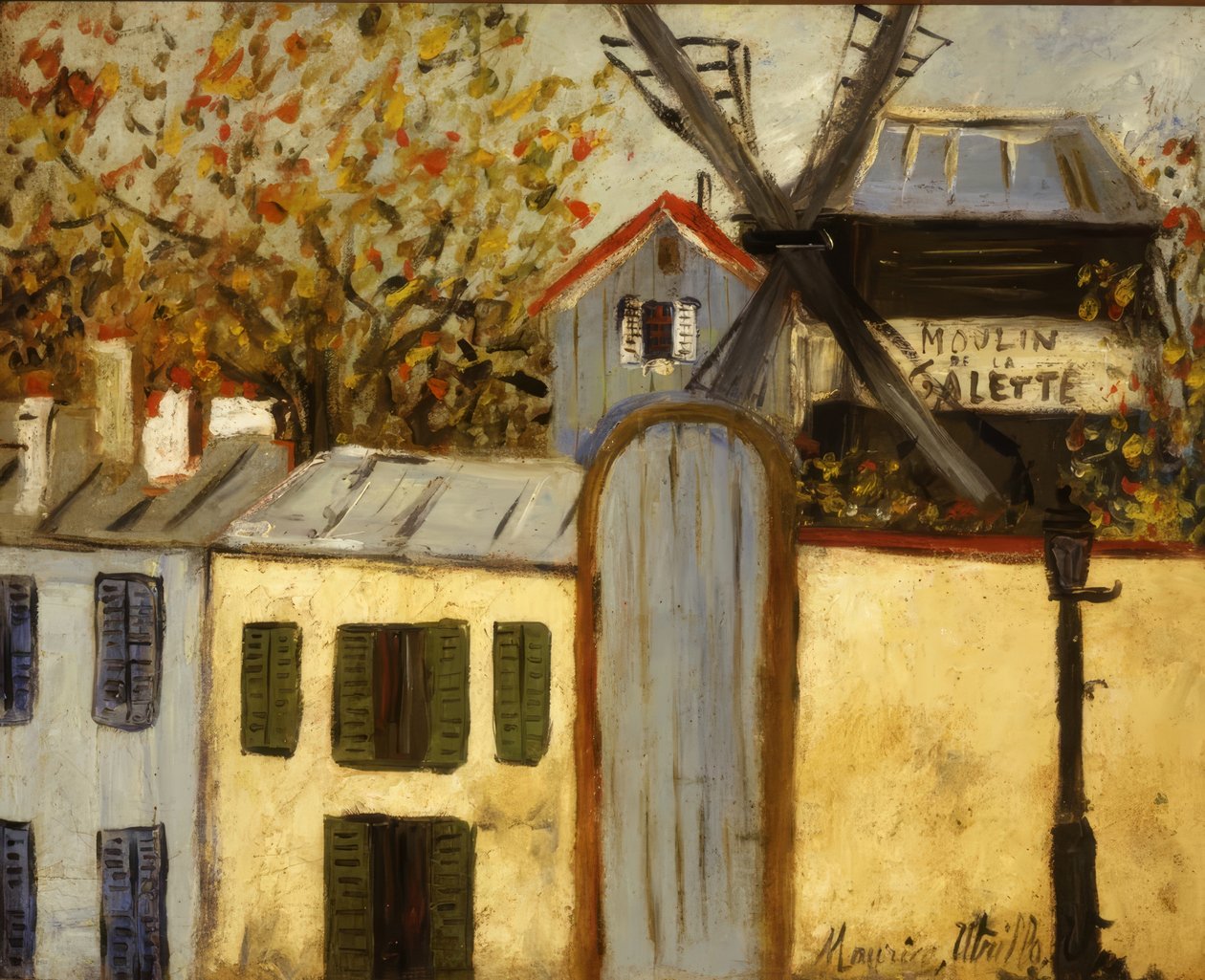 Moulin de la Galette - Maurice Utrillo