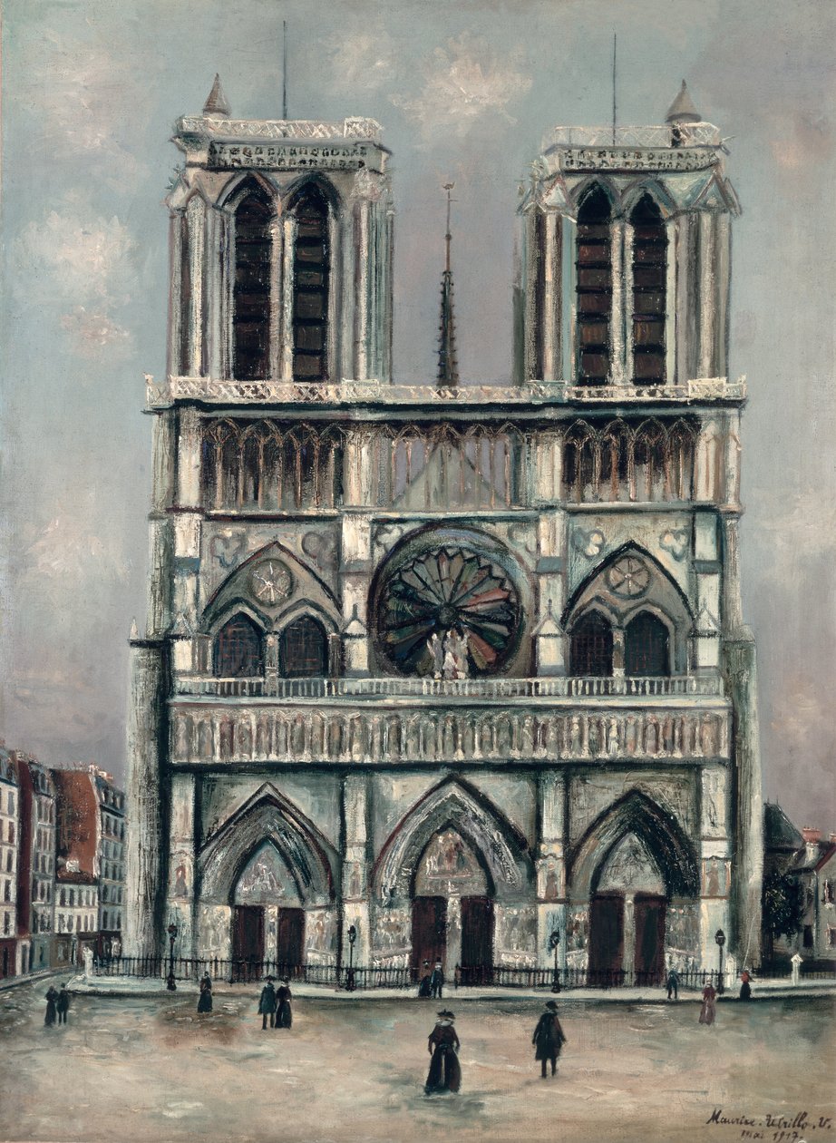 Notre Dame - Maurice Utrillo