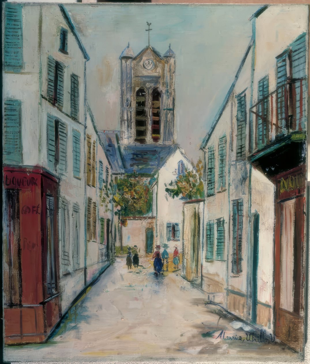 Rue de Paris - Maurice Utrillo
