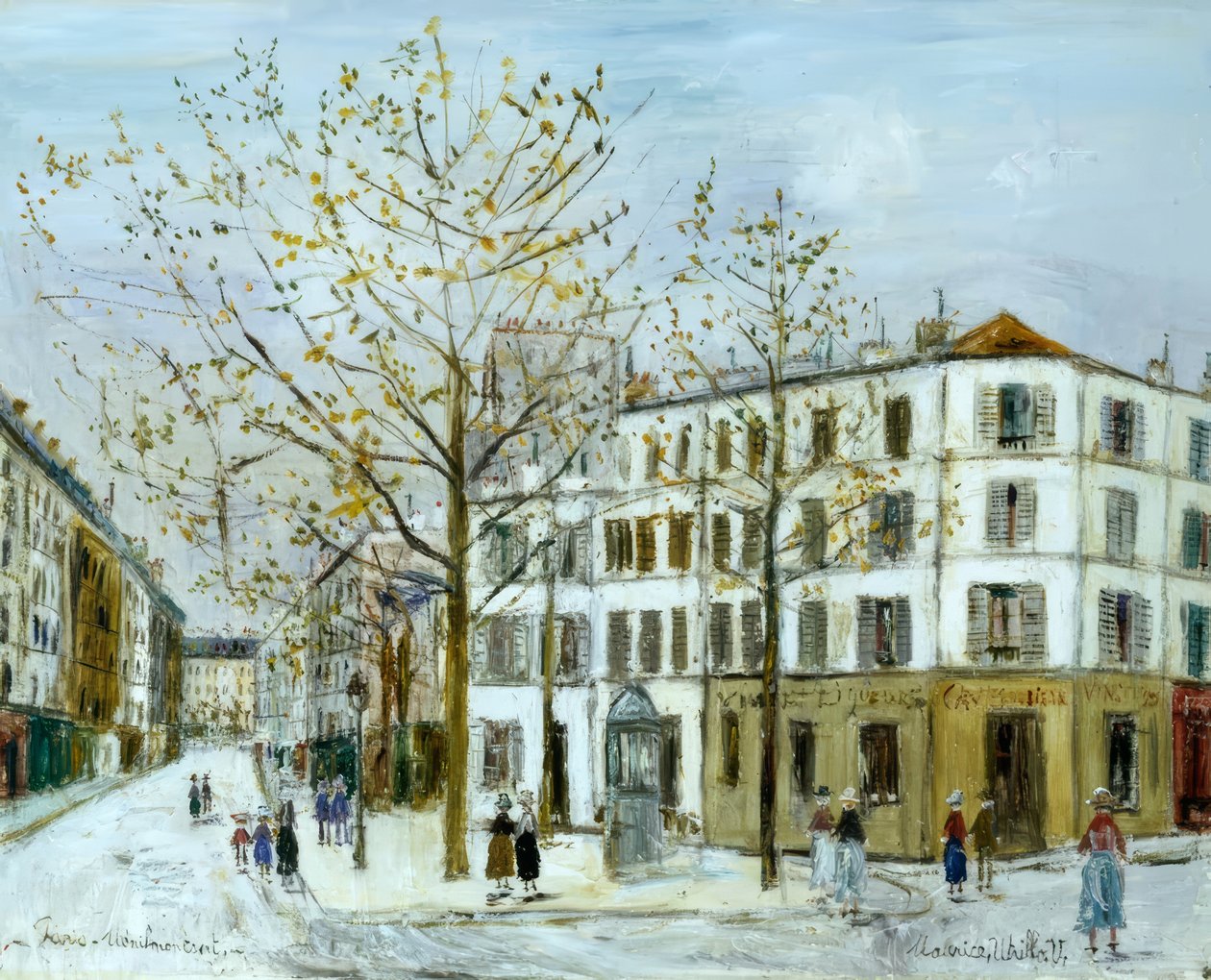 Rue Ménilmontant - Maurice Utrillo