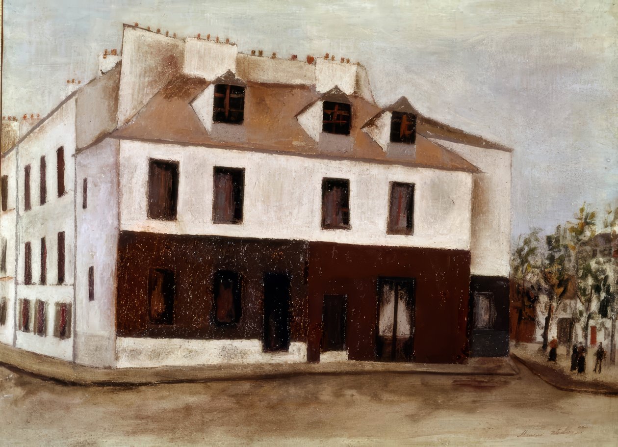 Rue Sainte-Eleuthère - Maurice Utrillo