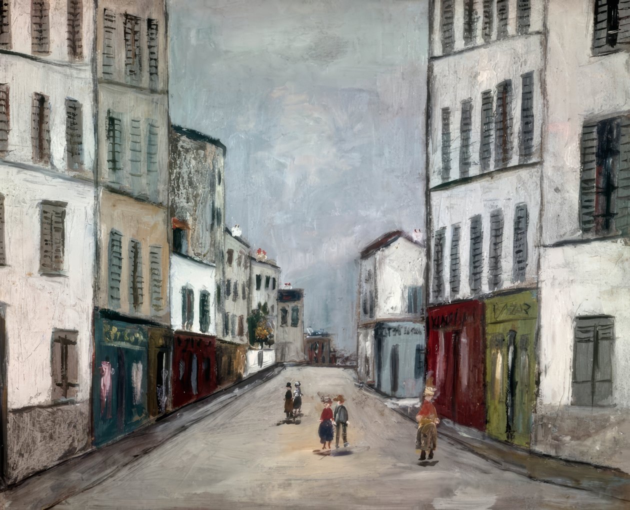 Rue du Mont-Cenis - Maurice Utrillo