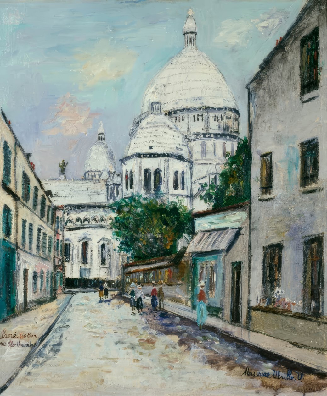 Sacré-Coeur de Montmartre - Maurice Utrillo