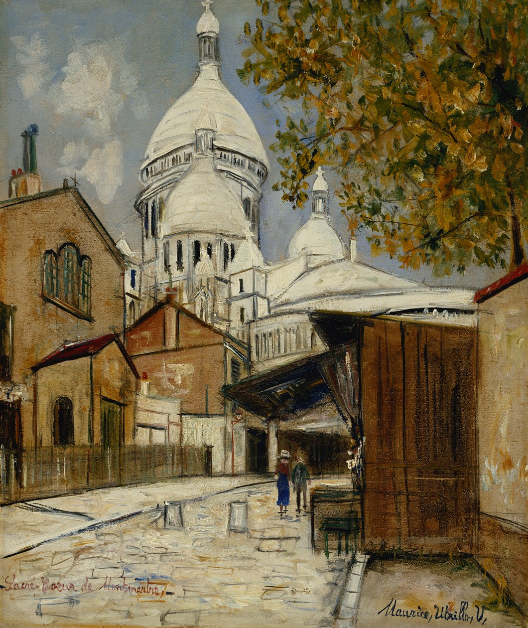 Sacre-Coeur de Montmartre - Maurice Utrillo