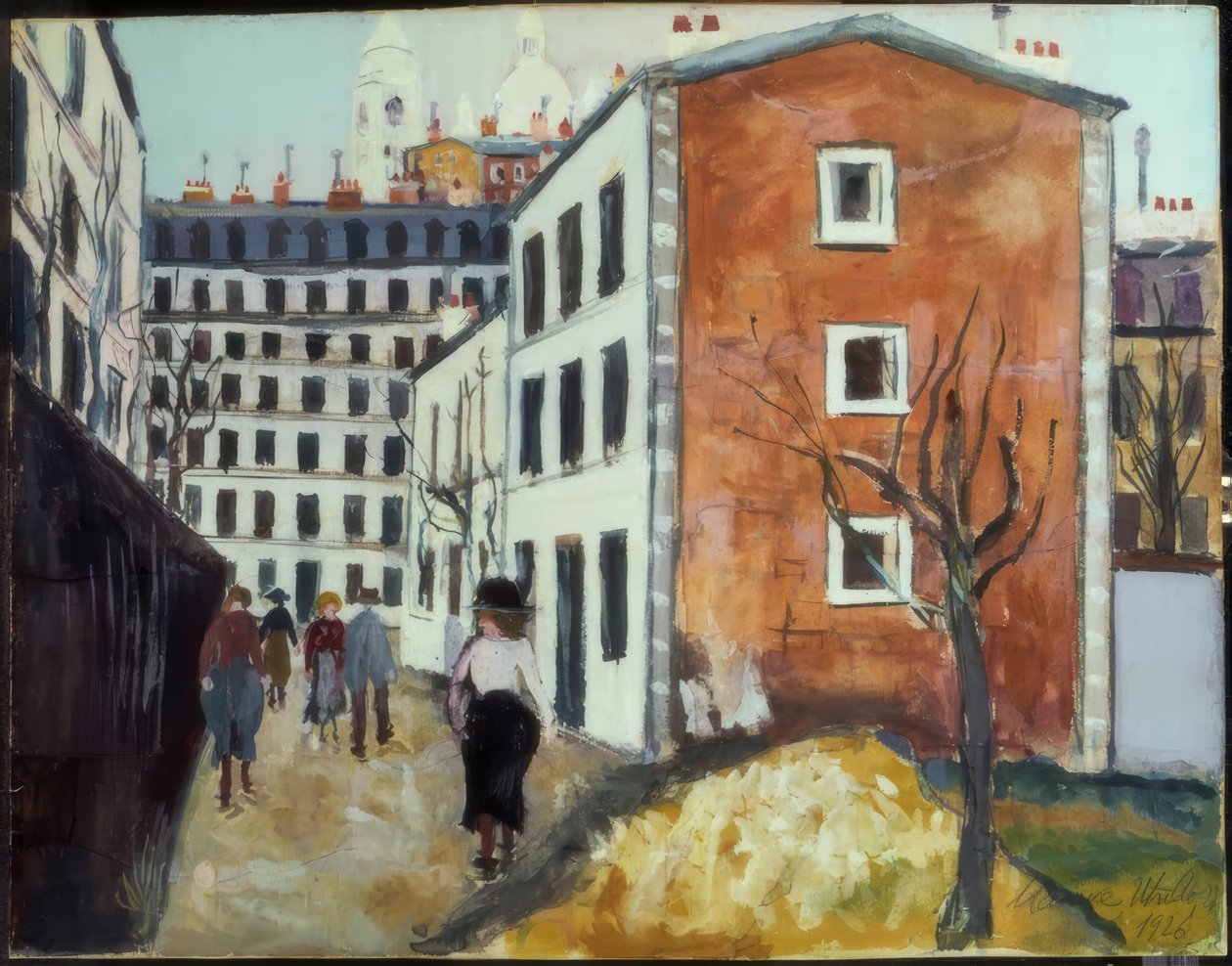Rue à Montmartre - Maurice Utrillo