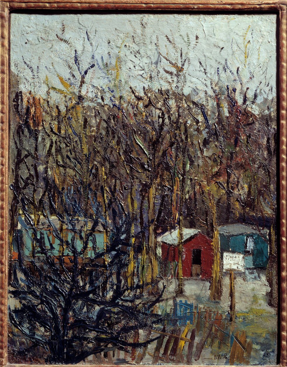 Le Butte-Pinson - Maurice Utrillo