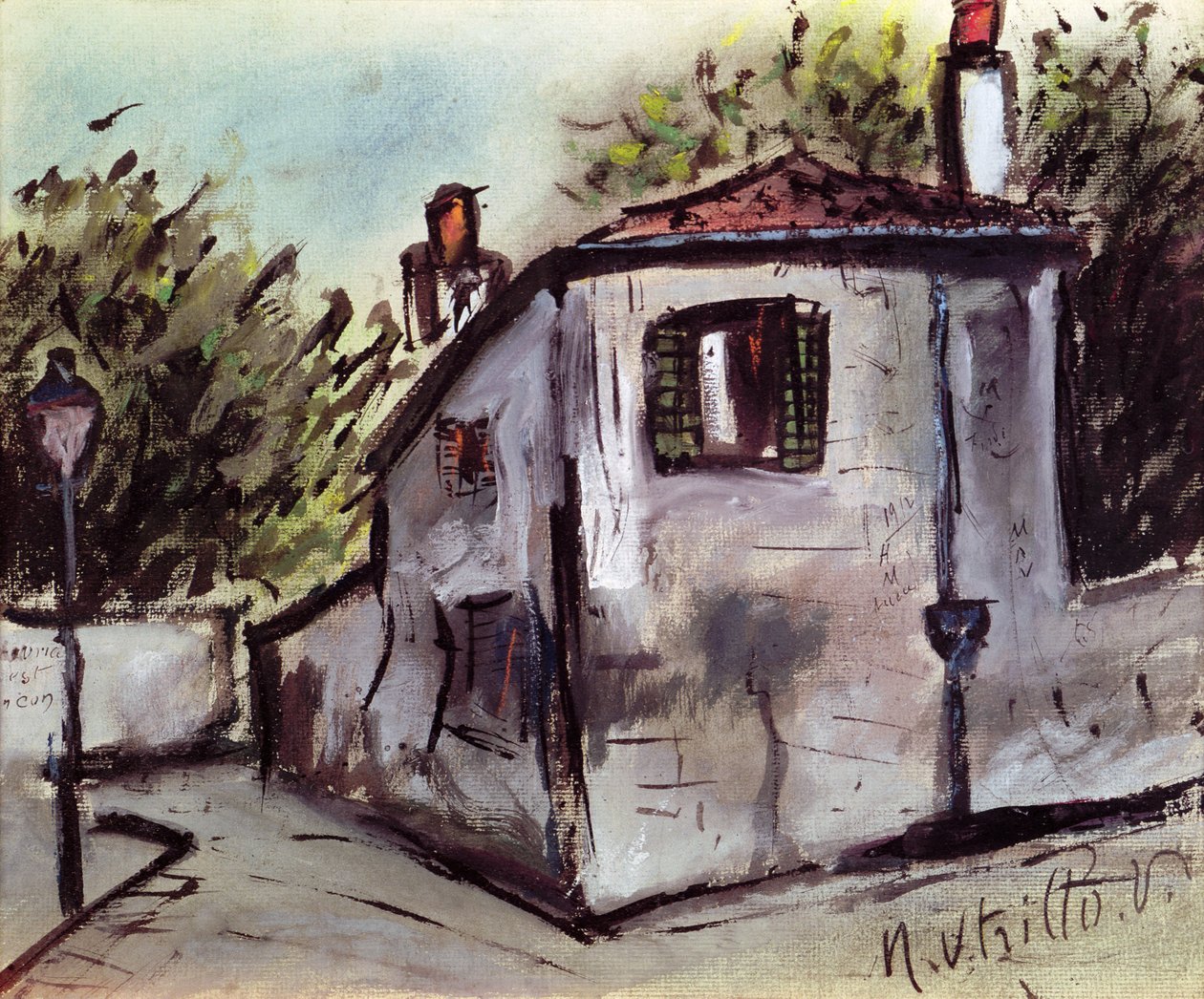 La Maison de Berlioz - Maurice Utrillo