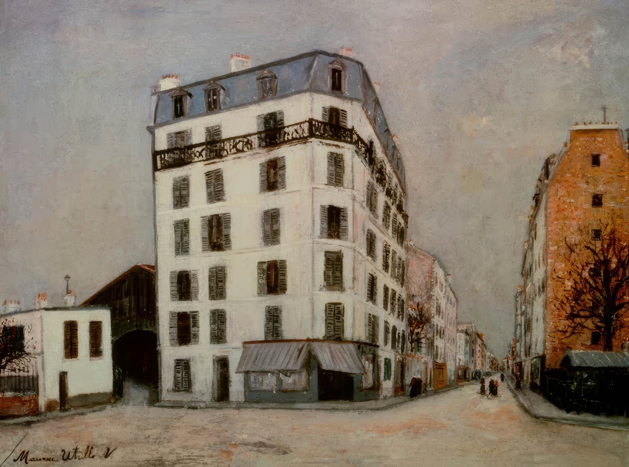 maisons de banlieue - Maurice Utrillo