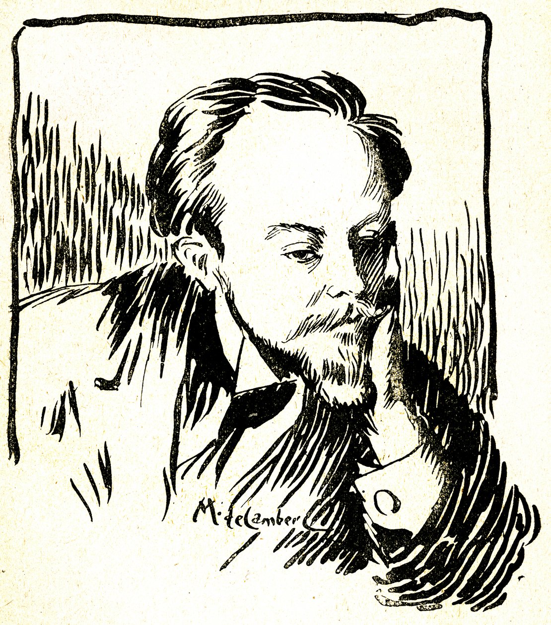 Gustave Le Rouge, vers 1899 - Maurice Walter Edmond de Lambert