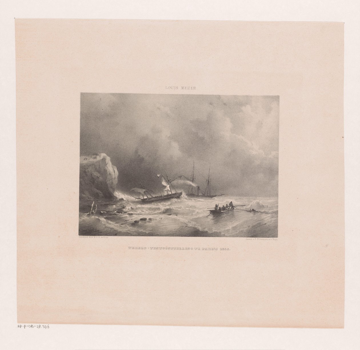 Bateaux en détresse lors d