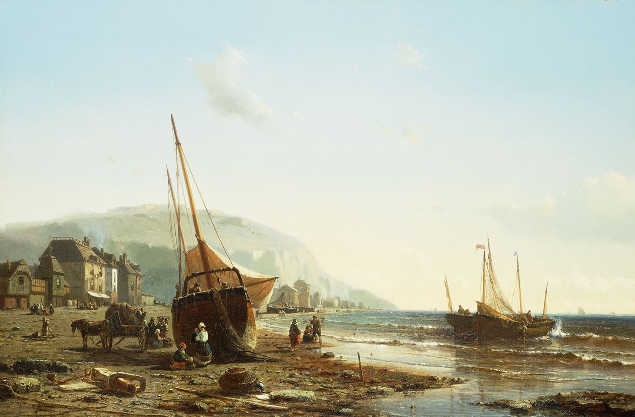 Sur la côte normande - Mauritz Frederik Hendrik De Haas