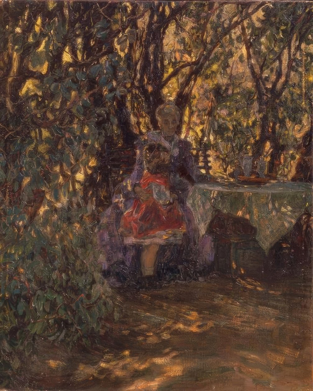 Jardin de la villa à Wannsee - Max Liebermann