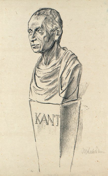 Kant dans les feuilles d