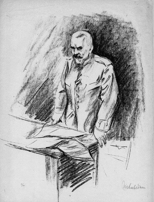 Chancelier impérial von Bethmann Hollweg - Max Liebermann