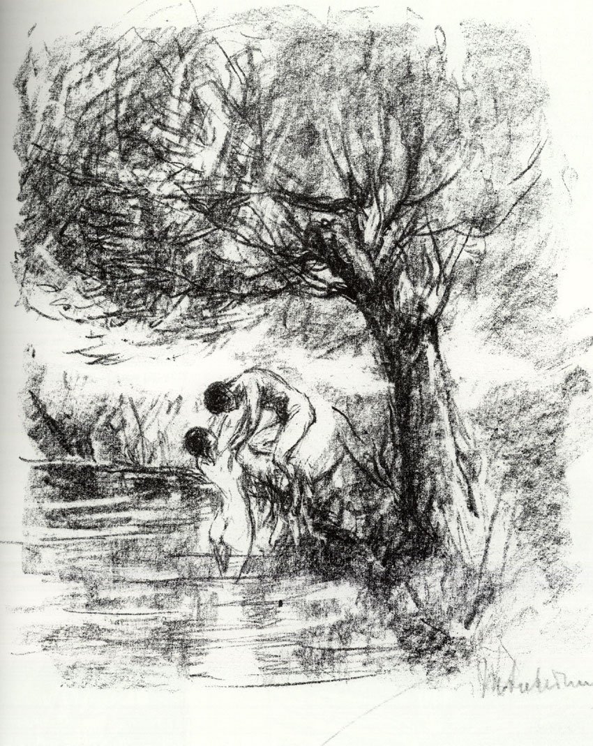 Le Pêcheur - Max Liebermann