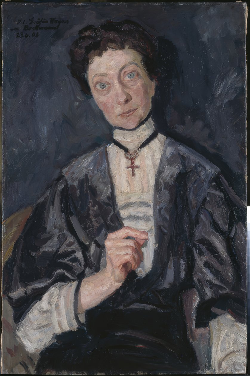 Portrait de la comtesse S. vom Hagen - Max Beckmann