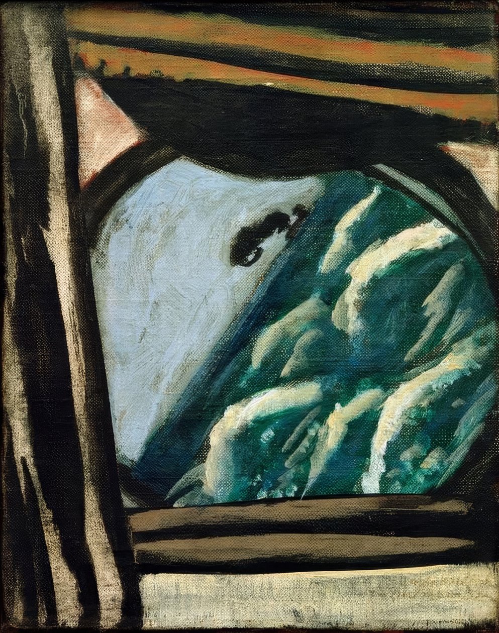 Vue depuis le hublot - Max Beckmann