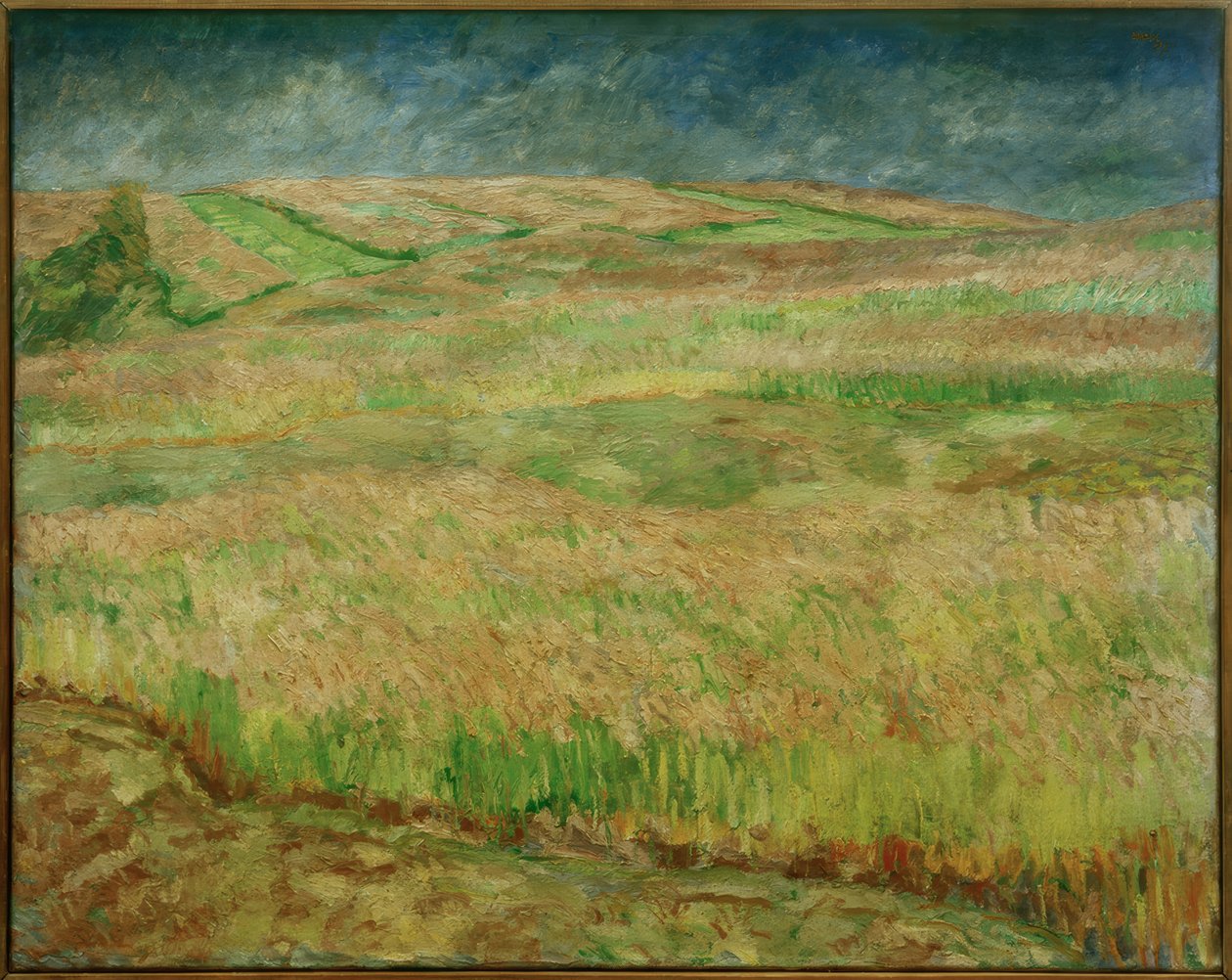 Paysages de céréales en fleurs - Max Beckmann