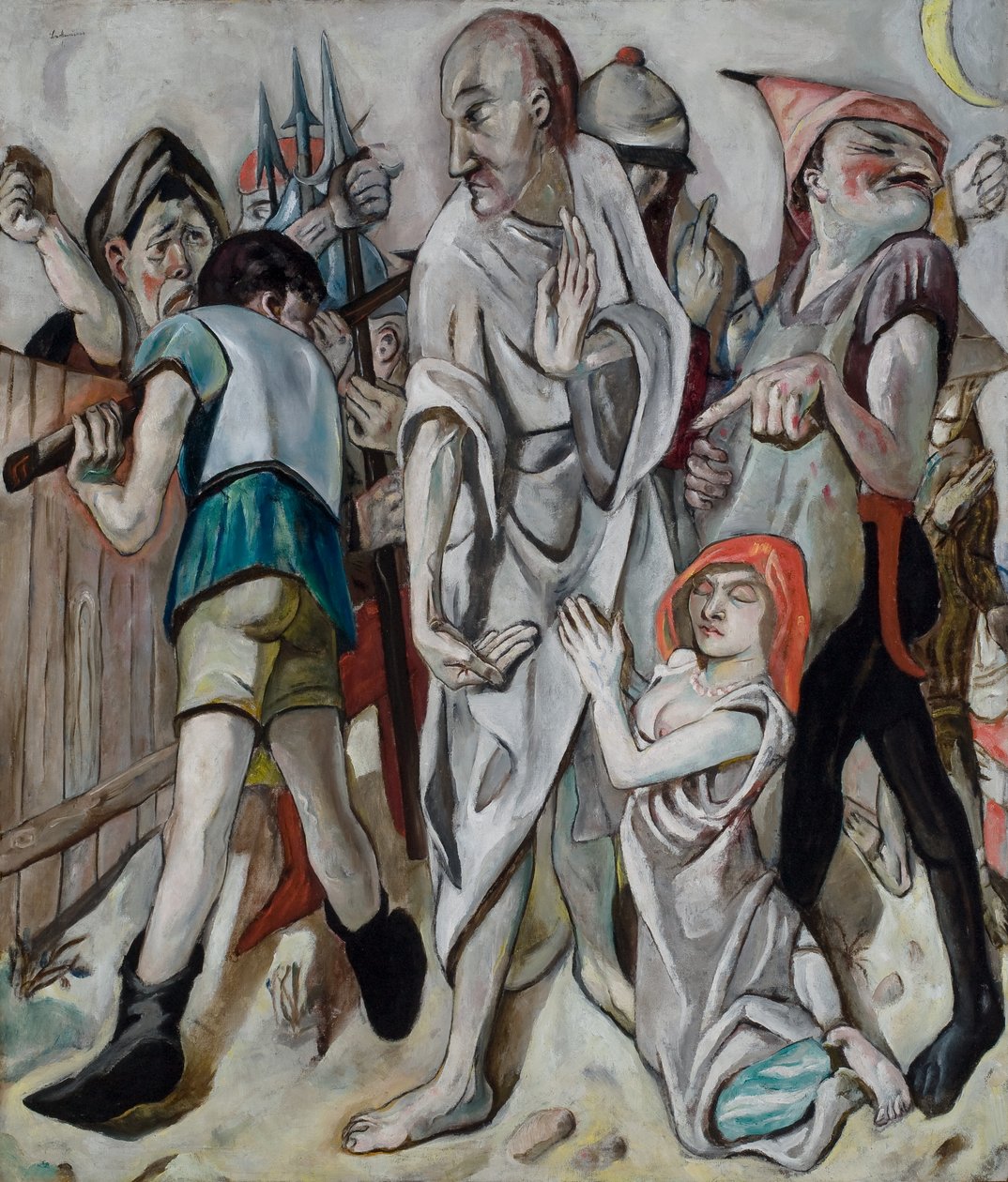 Le Christ et la femme adultère - Max Beckmann