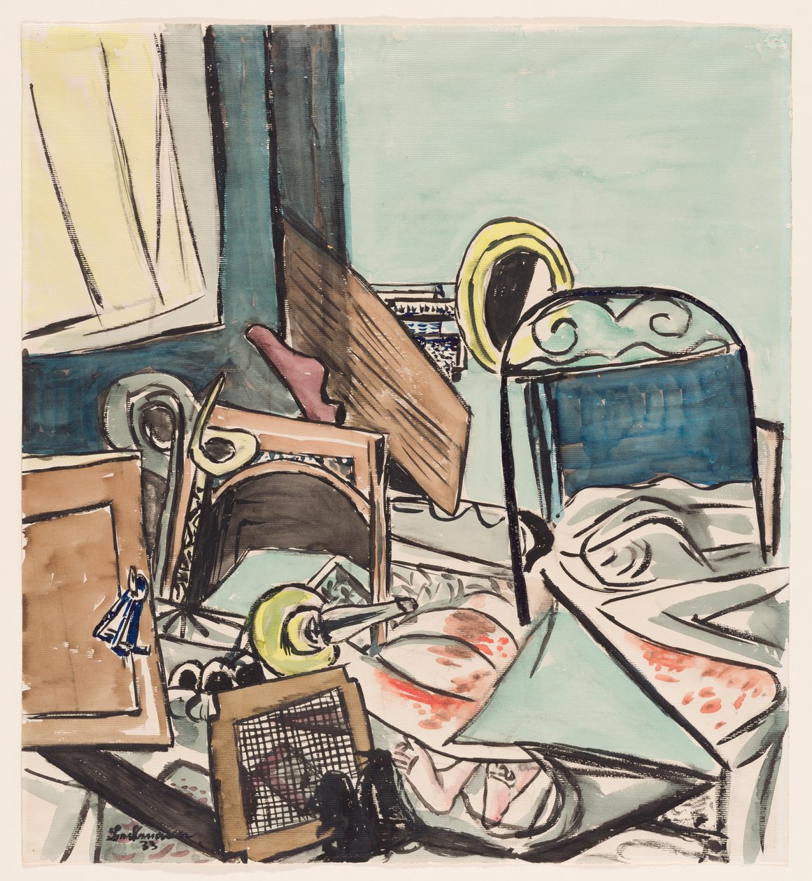 Le meurtre - Max Beckmann