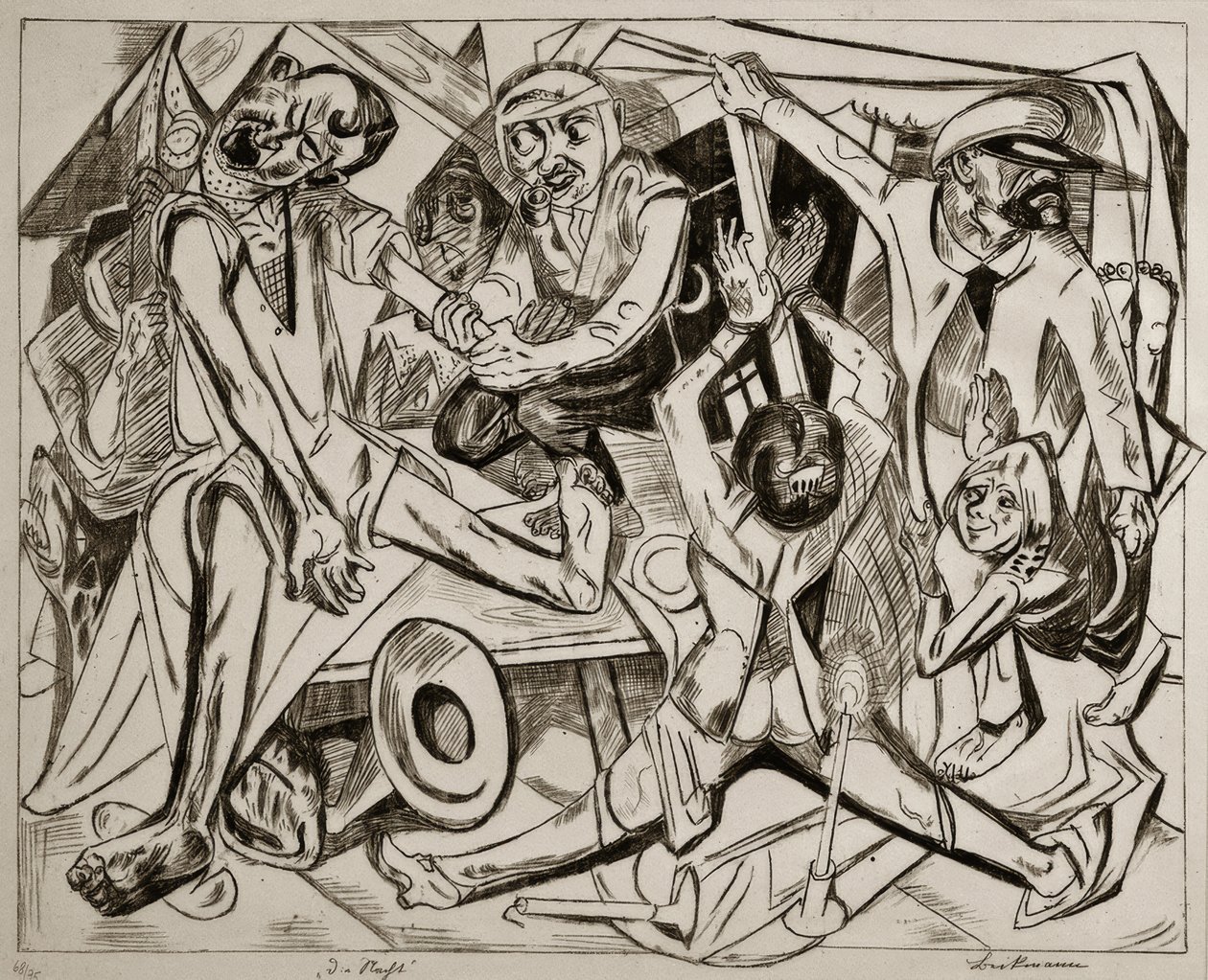 La nuit - Max Beckmann