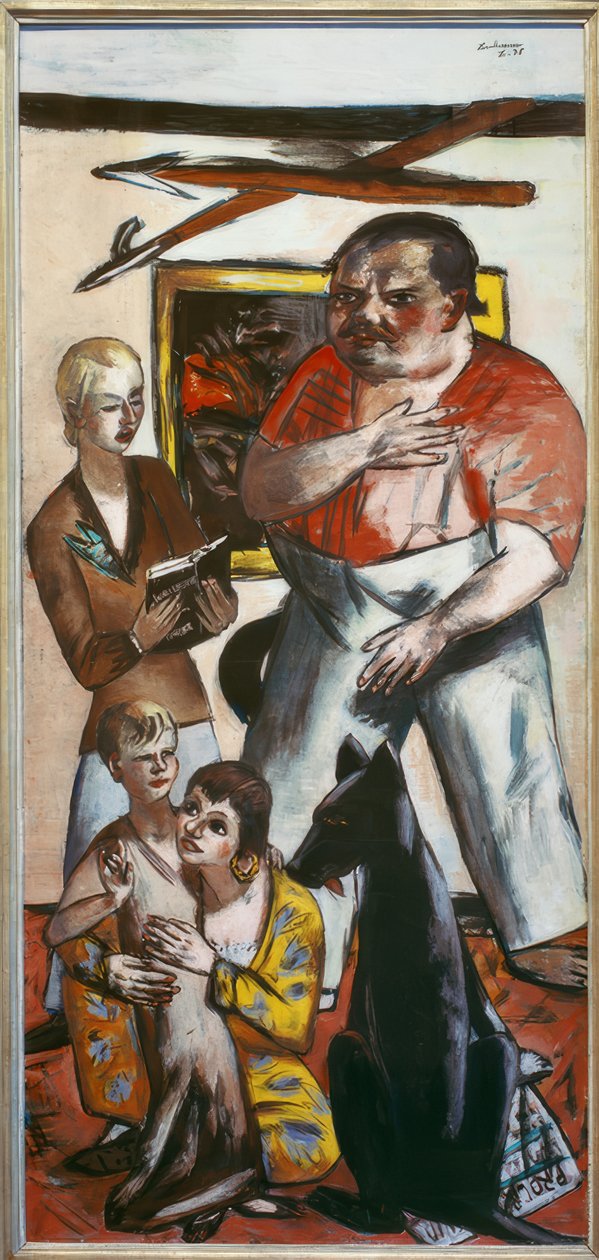 Portrait de famille George - Max Beckmann