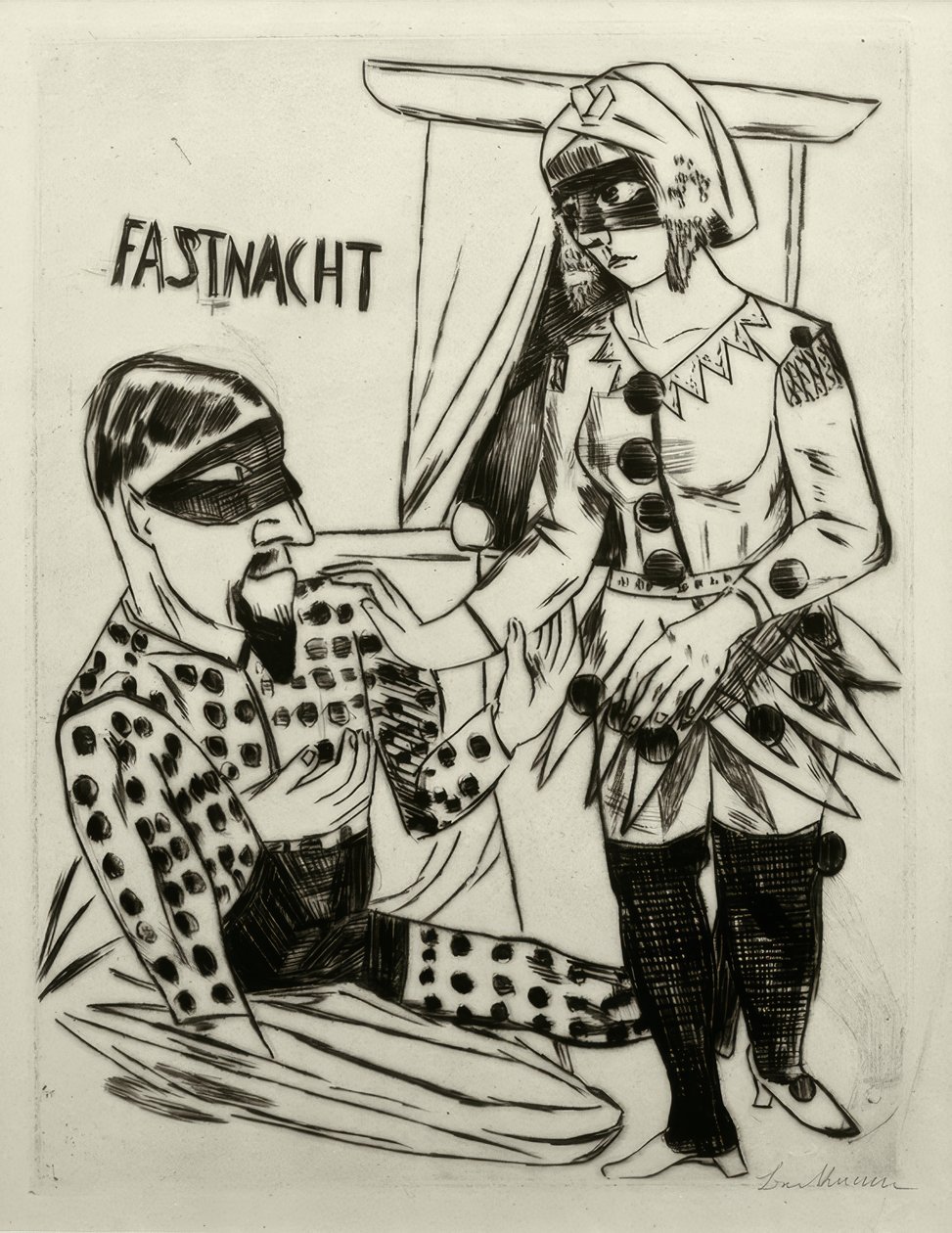 Carnaval - Max Beckmann
