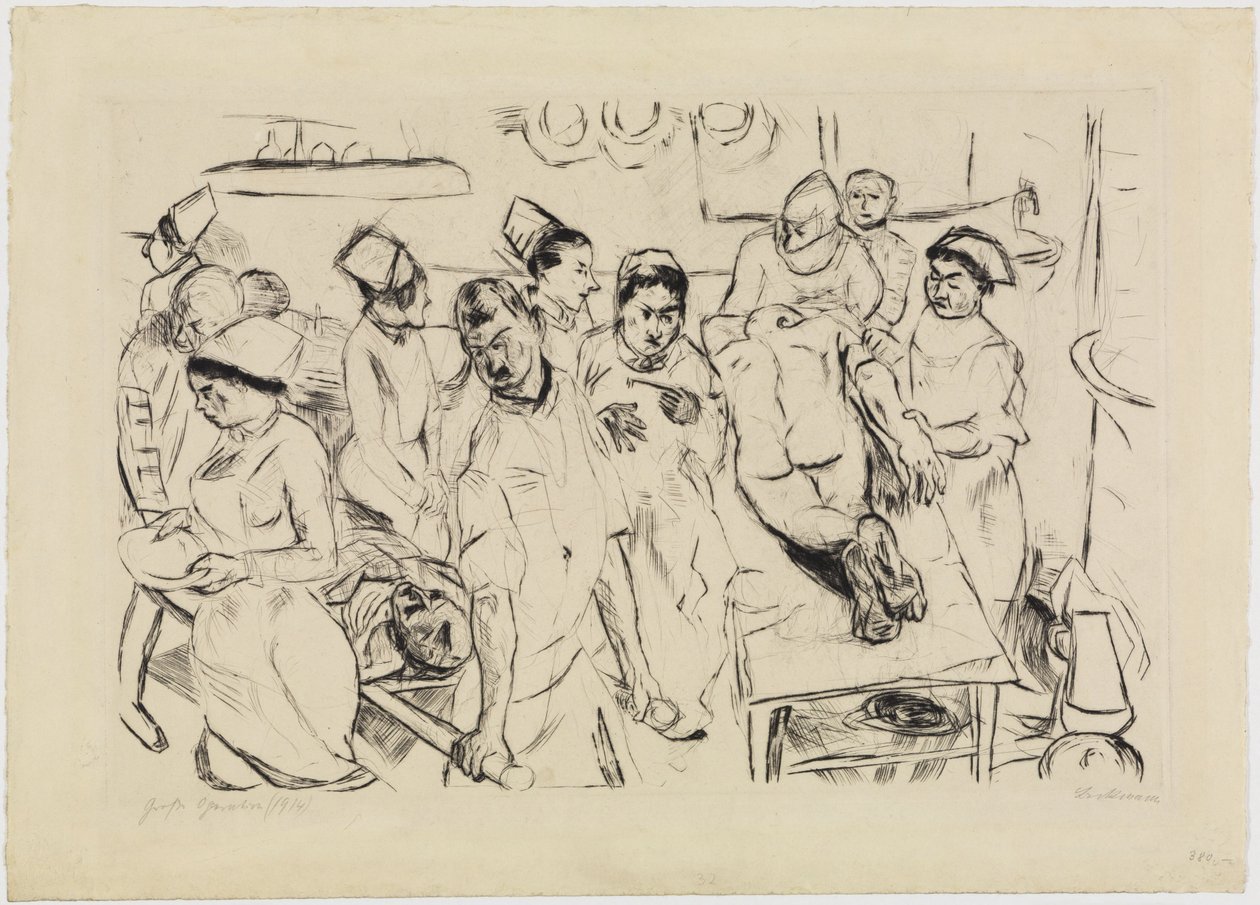 Grande opération - Max Beckmann