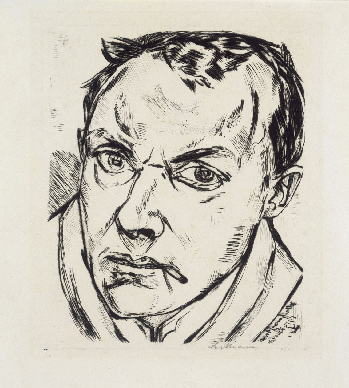 Grand Autoportrait - Max Beckmann