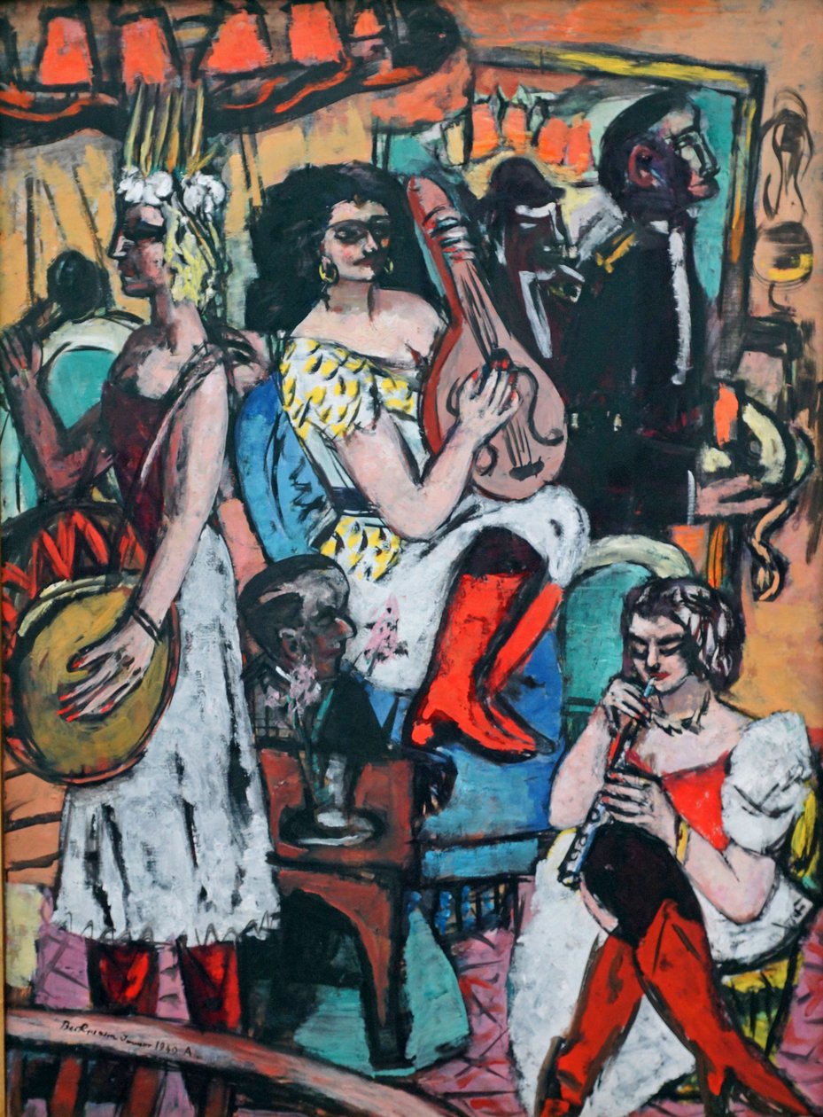 Orchestre féminin - Max Beckmann