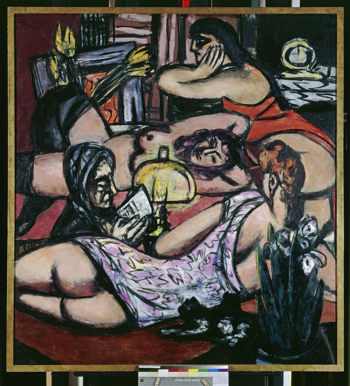 chambre de fille - Max Beckmann