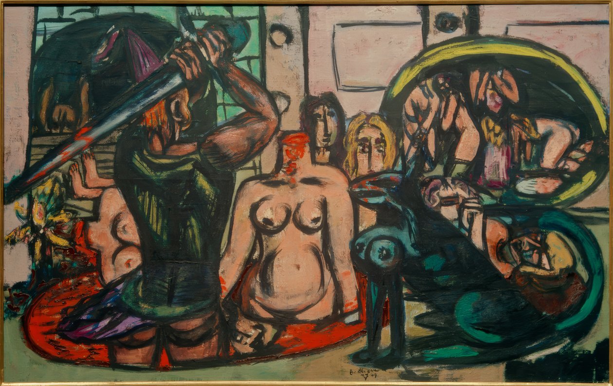 Persée (Hercule) Dernière Tâche - Max Beckmann