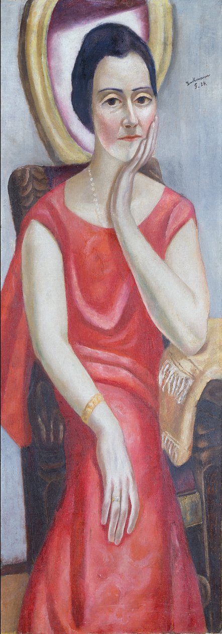 Portrait de Käthe von Porada - Max Beckmann