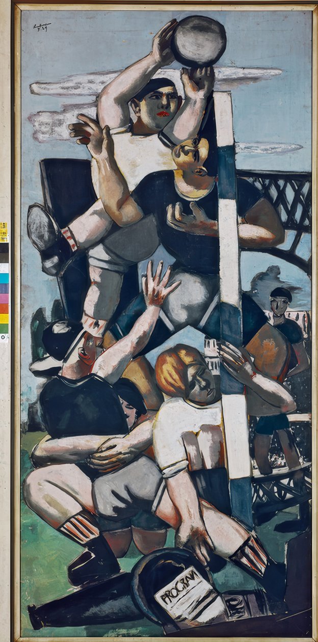 Joueur de rugby - Max Beckmann