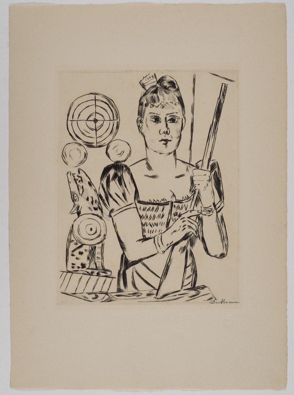 stand de tir - Max Beckmann