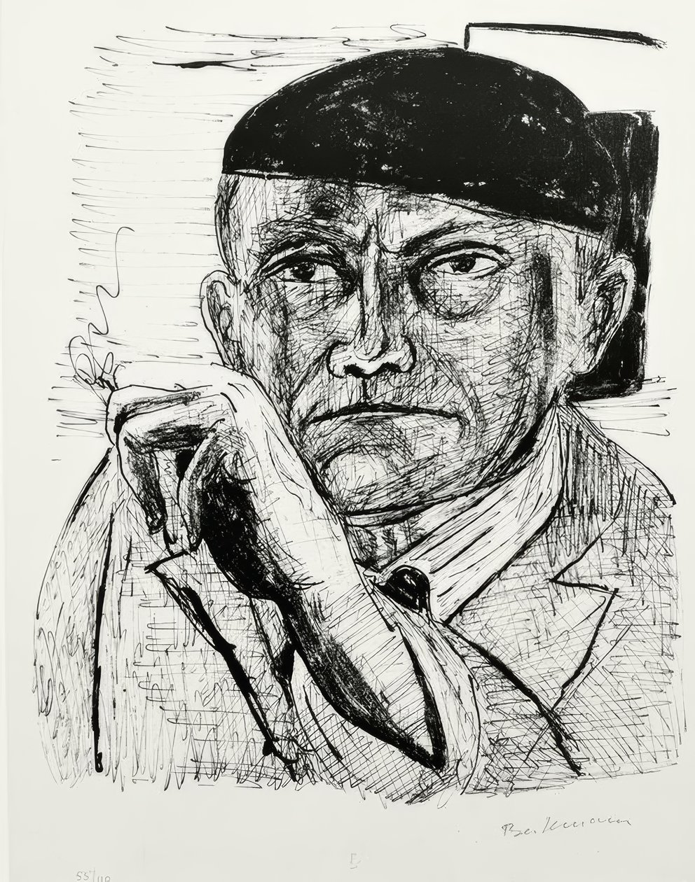 Autoportrait - Max Beckmann